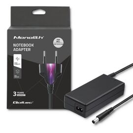 Qoltec 51519.65W Power adapter for Dell | 65W | 19.5V | 3.34A | 7.4*5.0+pin | +power cable | Techbox