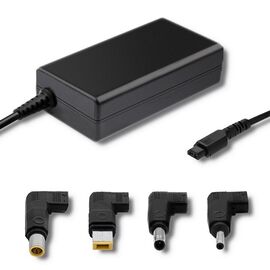 Qoltec 51761 Power adapter designed for Lenovo | 65W | 4 plugs | +power cable | Techbox