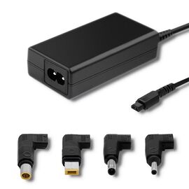 Qoltec 51761 Power adapter designed for Lenovo | 65W | 4 plugs | +power cable | Techbox