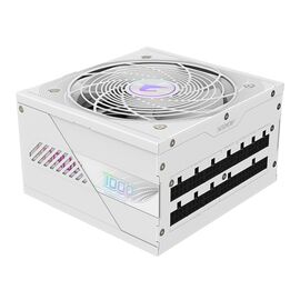 GIGABYTE AORUS ELITE P1000W ICE Power Supply Unit - PCIe 5.0, 80 PLUS Platinum, Fully modular design, 120mm Fan, ATX 3.0 compatible, EU Plug | Techbox