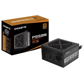 Gigabyte P550B power supply unit 550 W 20+4 pin ATX ATX Black - PSU - Laptops & PC Builds - Techbox