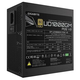 GIGABYTE UD1000GM PG5 V2 Power Supply Unit- PCIe Gen 5.1, 80 PLUS Gold, Fully Modular Design, 120mm Fan, ATX 3.1 compatible, EU Plug | Techbox