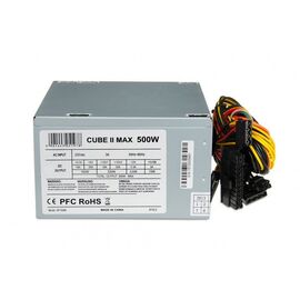 iBox CUBE II power supply unit 500 W ATX Silver - PSU - Laptops & PC Builds - Techbox