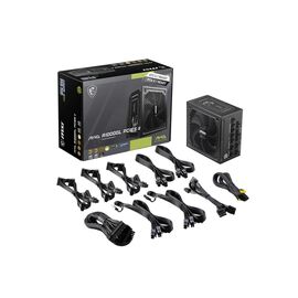 MSI MAG A1000GL PCIE5 II power supply unit 1000 W 24-pin ATX ATX Black | Techbox