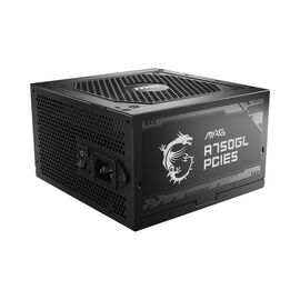 MSI MAG A750GL PCIE5 power supply unit 750 W 20+4 pin ATX ATX Black - PSU - Laptops & PC Builds - Techbox