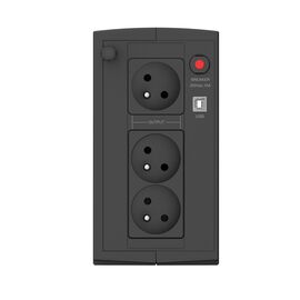 EVER DUO 850 PL AVR USB UPS - UPS & Surge Protectors - Surge Protection - Techbox