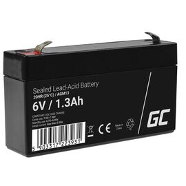 Green Cell AGM13 UPS battery Sealed Lead Acid (VRLA) 6 V 1.3 Ah - UPS Batteries - Surge Protection - Techbox