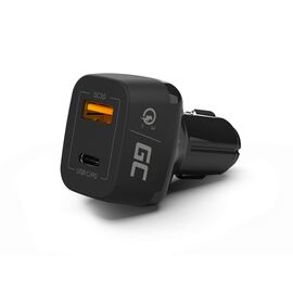 Green Cell CAD33 mobile device charger Black Indoor | Techbox