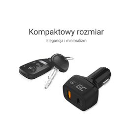 Green Cell CAD33 mobile device charger Black Indoor | Techbox