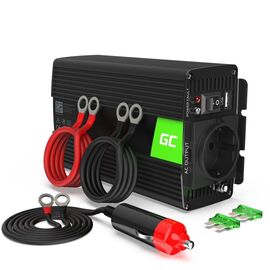 Green Cell INV05DE power adapter/inverter Auto 300 W Black | Techbox