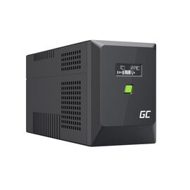 Green Cell uninterruptible power supply (UPS) Line-Interactive 1.5 kVA 900 W 4 AC outlet(s) | Techbox