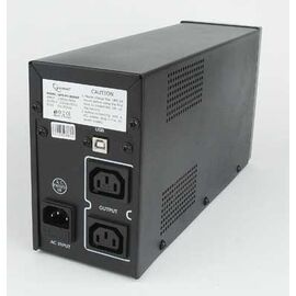 Gembird UPS-PC-850AP uninterruptible power supply (UPS) Line-Interactive 0.85 kVA 520 W 4 AC outlet(s) - UPS & Surge Protectors - Surge Protection - Techbox