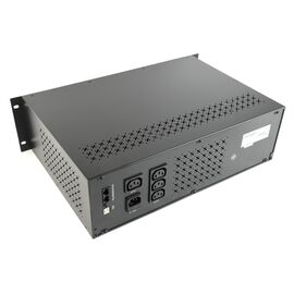 Gembird - Ups rack 19'' 3.4u 1500va, 4xiec 230v out, iec14 in,rj11, usb, lcd Line-Interactive 1.5 kVA 900 W 4 AC outlet(s) - UPS & Surge Protectors - Surge Protection - Techbox