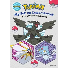 Carlsen - Pokemon - Mysterious and legendary coloring book / Toys