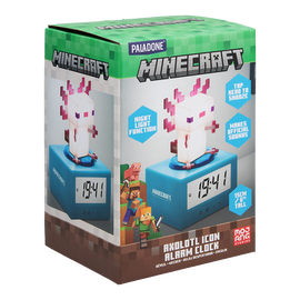 Minecraft - Axolotl Icon Alarm Clock / Fan Shop and Merchandise |  Techbox