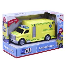 Motor 112 - Ambulance w. light & sound (I-1600013) / Toys