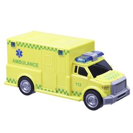 Motor 112 - Ambulance w. light & sound (I-1600013) / Toys