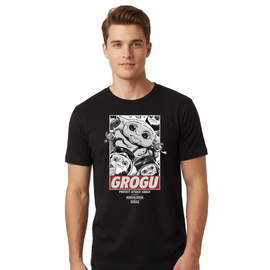 MANDALORIAN & GROGU - Protect Attack Snack - T-Shirt (XXL) |  Techbox