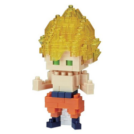 DRAGON BALL - Son Goku Super Saiyan - Figure Nanoblock 10cm |  Techbox