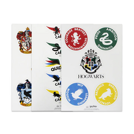HARRY POTTER - House Pride - Sticker Sheet - Merchandise Office Supplies - Various - Techbox