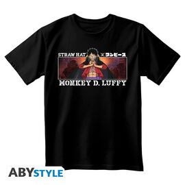 ONE PIECE - T-Shirt Monkey D.Luffy Unisex black (XXL) |  Techbox