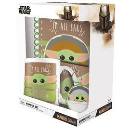 THE MANDALORIAN - I'm All Ears - Gift Set with mug, notebook, keychain |  Techbox