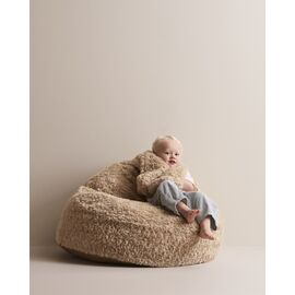 Kids Concept - Bean bag Snuggle - Beige - 82x84x54 cm / Baby and Children