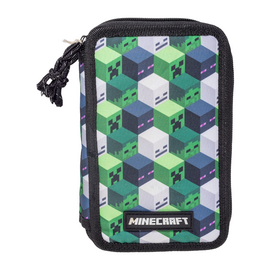 Minecraft – Backpack 38x28x13 cm + Drawstring Gym Bag 35x45 cm + Filled Double Decker (bundle) / Toys