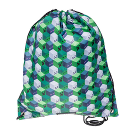 Minecraft – Backpack 38x28x13 cm + Drawstring Gym Bag 35x45 cm + Filled Double Decker (bundle) / Toys