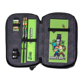 Minecraft – Backpack 38x28x13 cm + Filled Double Decker (bundle) / Toys
