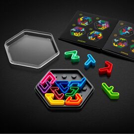 SmartGames: IQ Deluxe - Hexagon (Nordic) (SG2650) / Toys