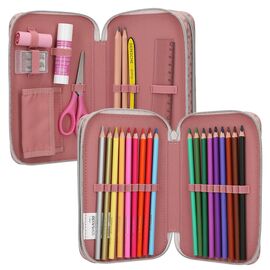 Topmodel - Double Pencil Case DOTS - Rosé / Toys