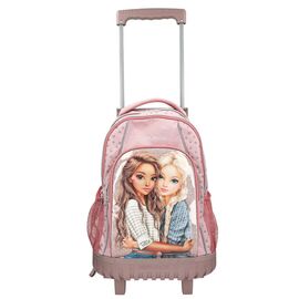 Topmodel - School Backpack Trolley - Rosé with Grey Polka Dots / Toys