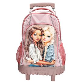Topmodel - School Backpack Trolley - Rosé with Grey Polka Dots / Toys