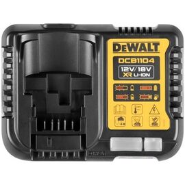 DeWalt DCB1104P2-QW Set charger DCB1104 + 2 batteries DCB184 18 V 5 Ah | Techbox