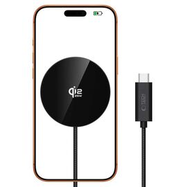Tech-Protect A50 MagSafe 25W QI2.2 Wireless Charger - Black
