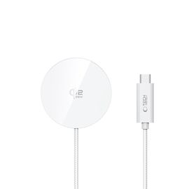 Tech-Protect A50 MagSafe 25W QI2.2 Wireless Charger - White