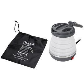Adler AD 1279 electric kettle 0.6 L 750 W Black, White - Kettles - Coffee & Beverages - Techbox