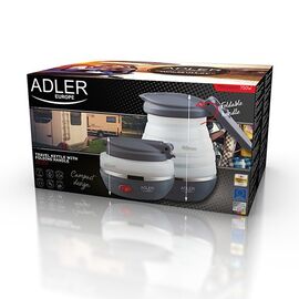 Adler AD 1279 electric kettle 0.6 L 750 W Black, White - Kettles - Coffee & Beverages - Techbox