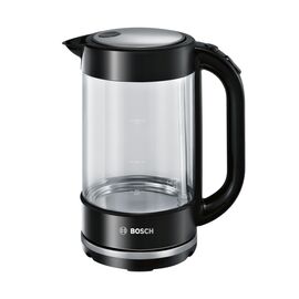 Bosch TWK70B03 electric kettle 1.7 L 2400 W Black, Transparent - Kettles - Coffee & Beverages - Techbox