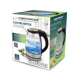 Esperanza EKK012 Electric kettle 1.7 L Black, Multicolor 2200 W - Kettles - Coffee & Beverages - Techbox