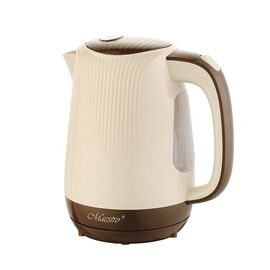 Feel-Maestro MR042 beige electric kettle 1.7 L Beige, Brown 2200 W | Techbox