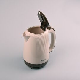 Feel-Maestro MR042 beige electric kettle 1.7 L Beige, Brown 2200 W | Techbox