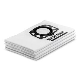Karcher fleece bags WD 2 Plus/WD3 (4 pcs.) | Techbox