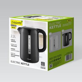 Maestro MR-022 electric kettle 2.2 L 2200 W (MR-022-BLACK) Black - Kettles - Coffee & Beverages - Techbox