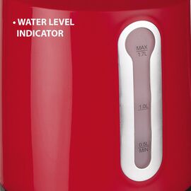 MAESTRO MR-041 (MR-041-RED) electric kettle 1.7 L 2000 W Black, Red | Techbox