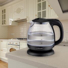 MAESTRO MR-055 electric kettle 1 L 1100 W (MR-055-BLACK) Black - Kettles - Coffee & Beverages - Techbox