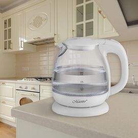 MAESTRO MR-055 electric kettle 1 L 1100 W (MR-055-WHITE) White | Techbox