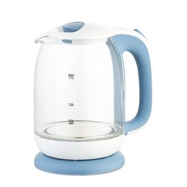 Maestro MR-056-Blue Glass Electric Kettle 1.7 L | Techbox