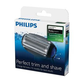 Philips Bodygroom replacement foil TT2000/43 Waterproof replacement foil shaver head - Shavers - Personal Care - Techbox